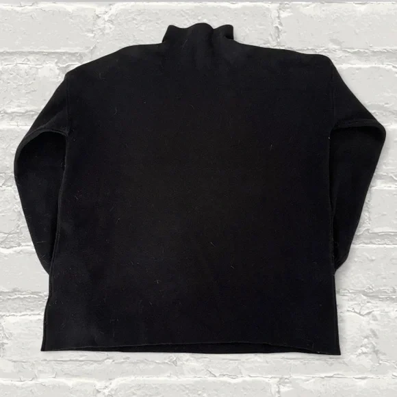 Tahari Mockneck Sweater with Sleeve Embellishments - Picture 3 of 3